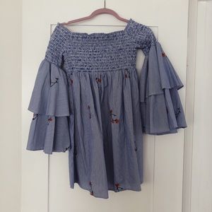 Off the shoulder dress